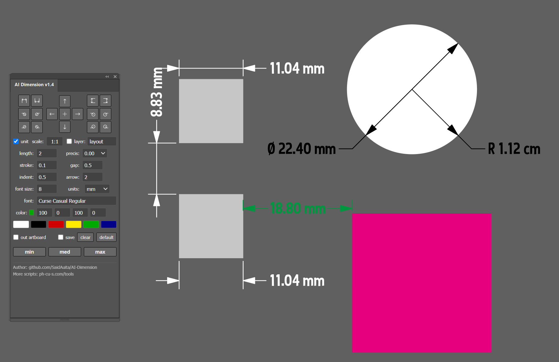 AI Dimension Interface
